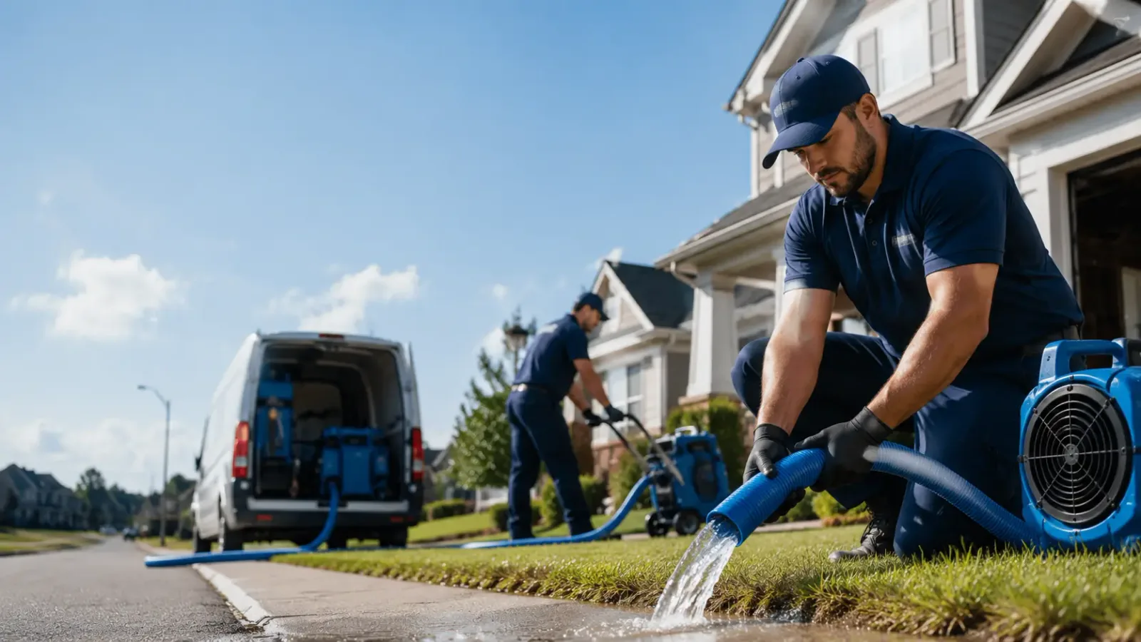 Flood Damage Restoration in Huntertown, IN